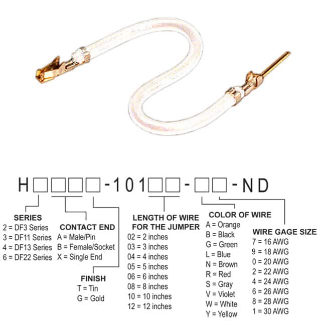 H3ABG-10102-W6 JUMPER-H1507TR/A3049W/H1505TR 2"