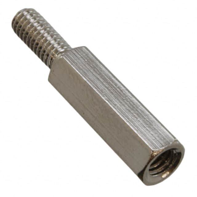 24328 HEX STANDOFF M4 BRASS 18MM