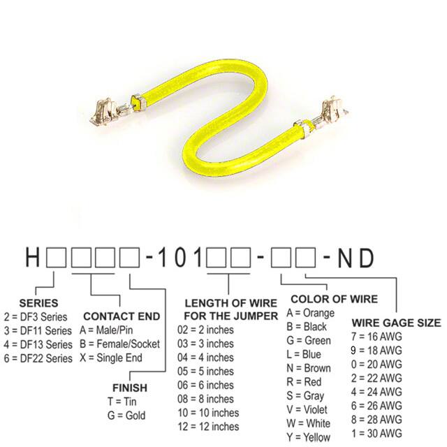 H2BBT-10105-Y6 JUMPER-H1500TR/A3049Y/H1500TR 5"