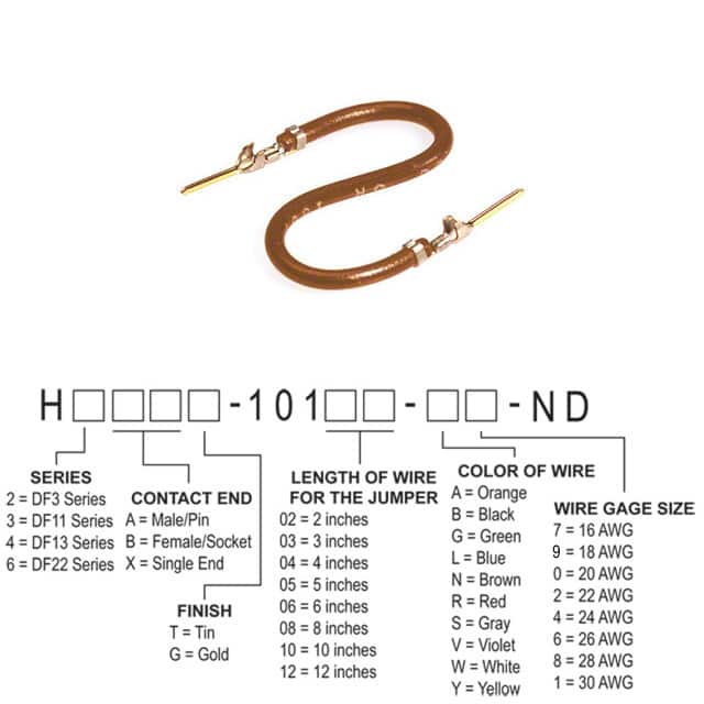 H3AAG-10108-N4 JUMPER-H1507TR/A2015N/H1507TR 8"