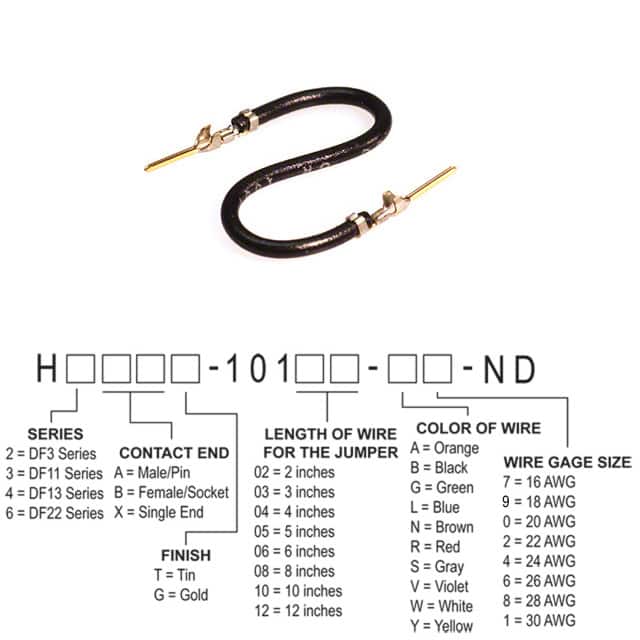 H3AAG-10108-B8 JUMPER-H1507TR/A3048B/H1507TR 8"