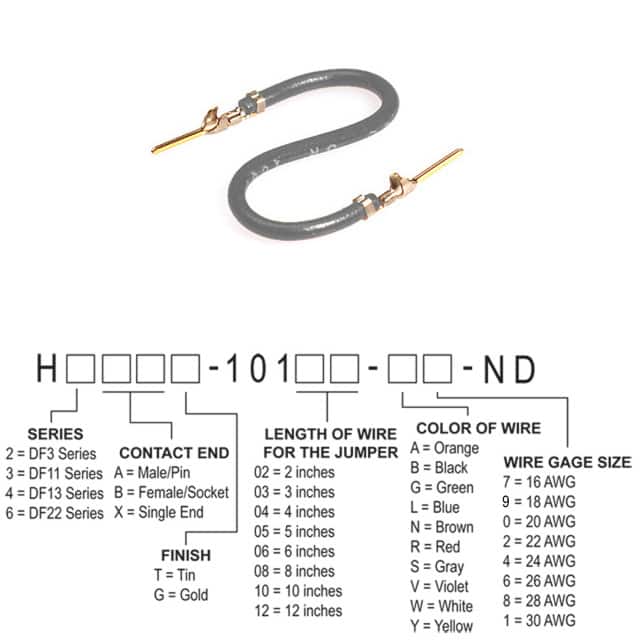 H3AAG-10108-S8 JUMPER-H1507TR/A3048S/H1507TR 8"