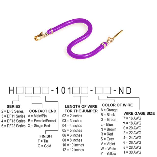 H3ABG-10108-V4 JUMPER-H1507TR/A2015V/H1505TR 8"