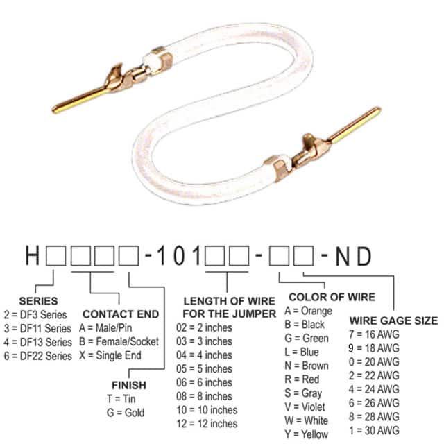 H3AAG-10108-W4 JUMPER-H1507TR/A2015W/H1507TR 8"