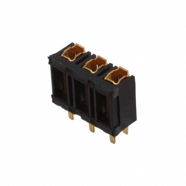 87989-3 CONN RCPT 3POS 0.156 GOLD PCB