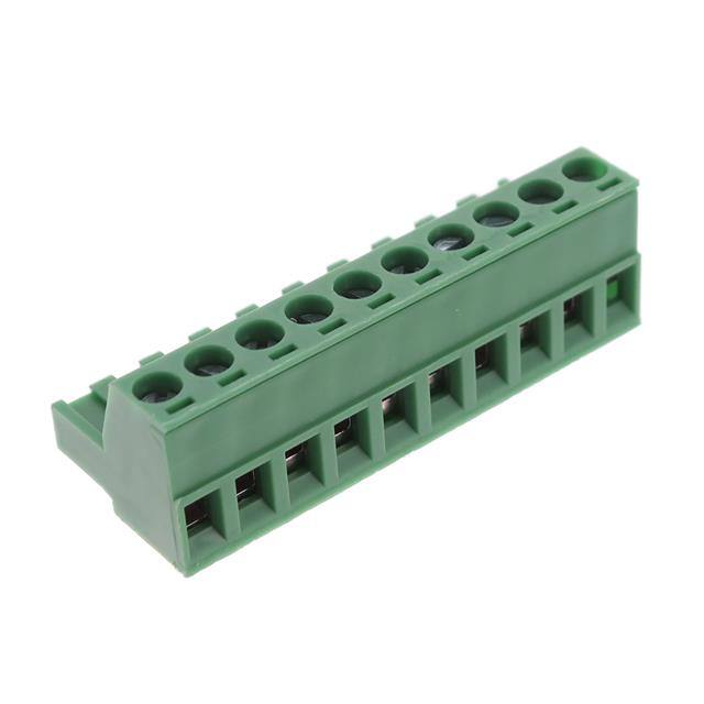 SH10-5,00 PCBPLUG 5MMPS 10P12A300VGRN