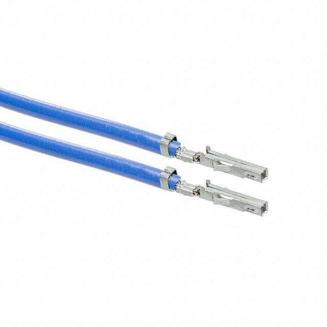0457501111-06-L0-D 6" PRE-CRIMP A2040 BLUE
