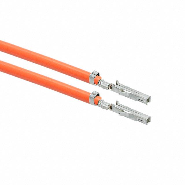 0457501111-06-A0-D 6" PRE-CRIMP A2040 ORANGE