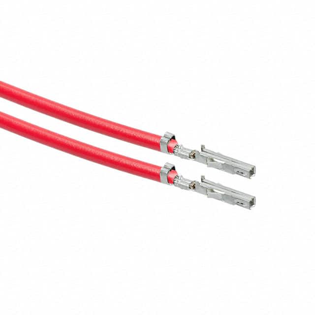 0457501111-03-R0-D 3" PRE-CRIMP A2040 RED