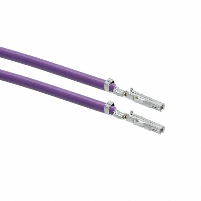 0457501111-02-V0-D 2" PRE-CRIMP A2040 VIOLET