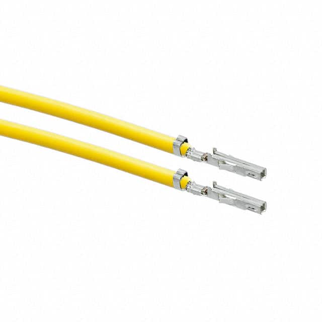 0457501111-02-Y0-D 2" PRE-CRIMP A2040 YELLOW