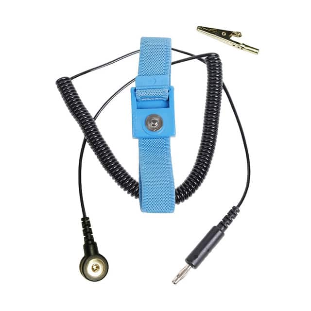 04539 COIL CORD 10' 7MM SNAP 1MEG BK