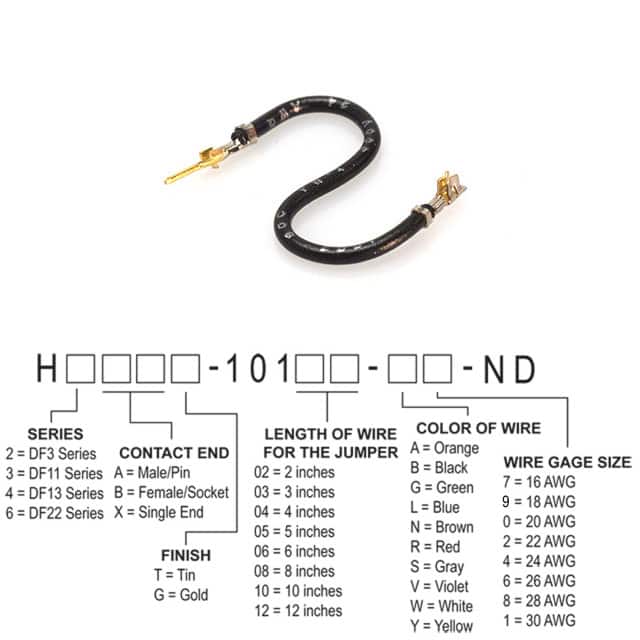 H2ABG-10108-B4 JUMPER-H1503TR/A2015B/H1501TR 8"