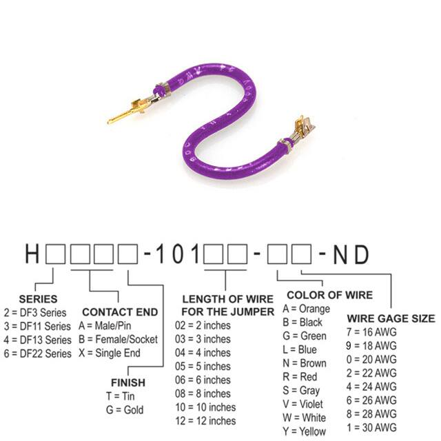 H2ABG-10108-V4 JUMPER-H1503TR/A2015V/H1501TR 8"