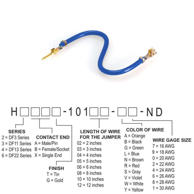 H2ABG-10102-L6 JUMPER-H1503TR/A3049L/H1501TR 2"