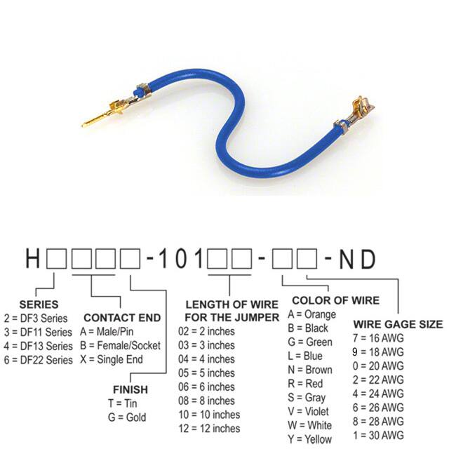 H2ABG-10102-L8 JUMPER-H1503TR/A3048L/H1501TR 2"