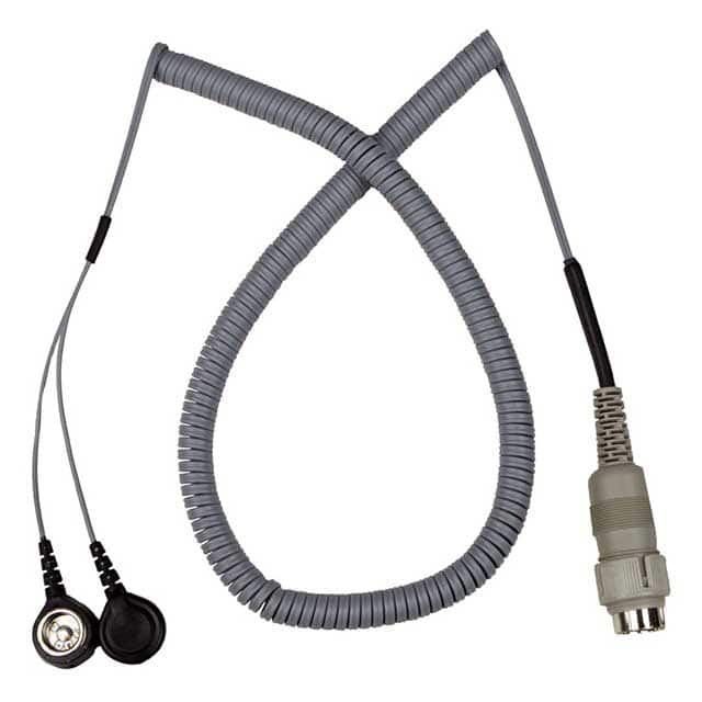 741DC GROUND CORD DUAL COND COILED