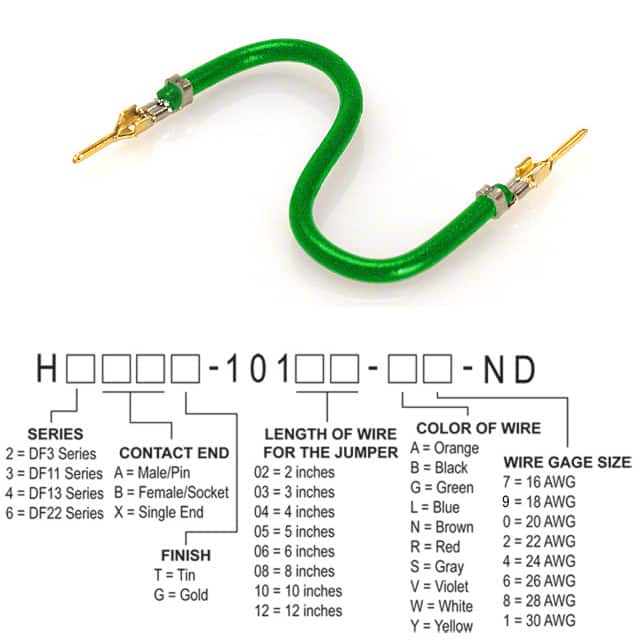 H2AAG-10108-G4 JUMPER-H1503TR/A2015G/H1503TR 8"