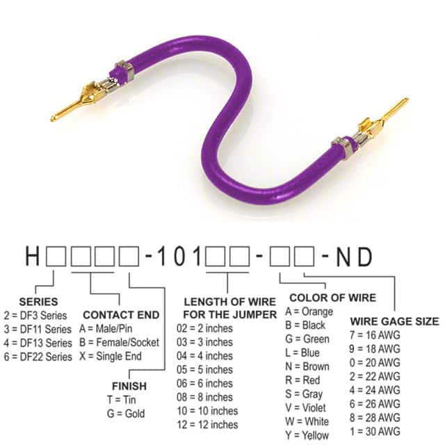 H2AAG-10108-V4 JUMPER-H1503TR/A2015V/H1503TR 8"