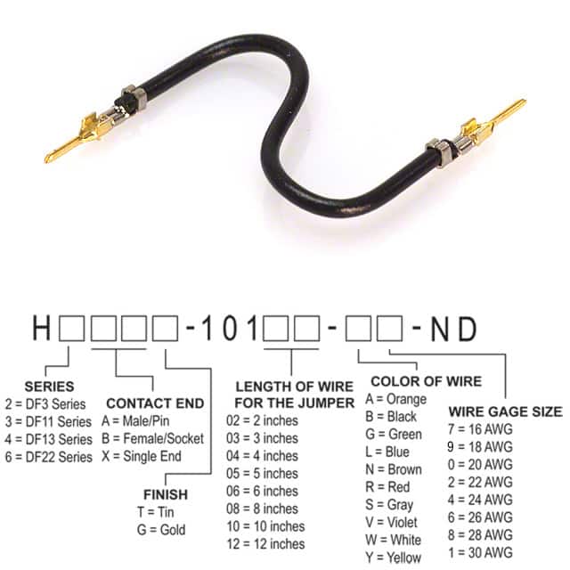 H2AAG-10102-B6 JUMPER-H1503TR/A3049B/H1503TR 2"