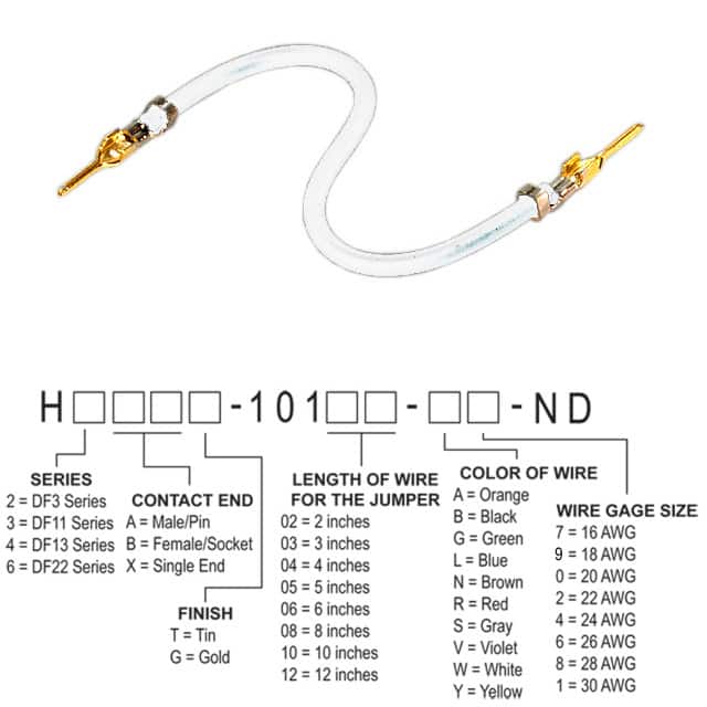 H2AAG-10103-W8 JUMPER-H1503TR/A3048W/H1503TR 3"
