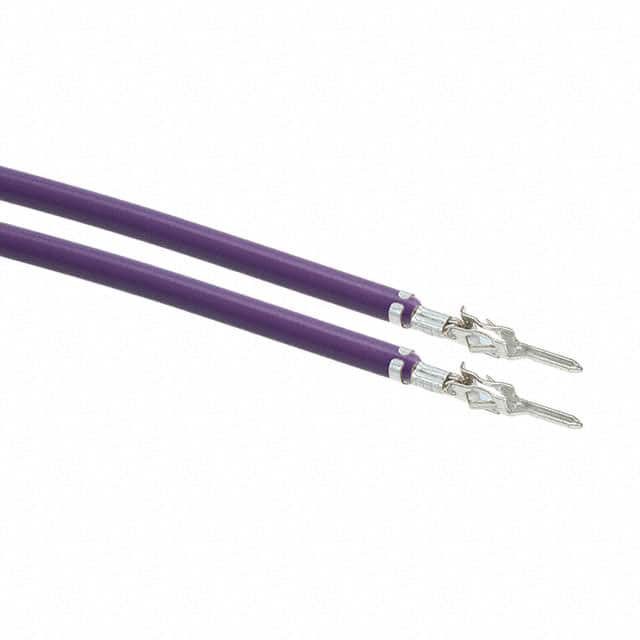 0430310001-03-V4-D 3" PRE-CRIMP A2015V VIOLET