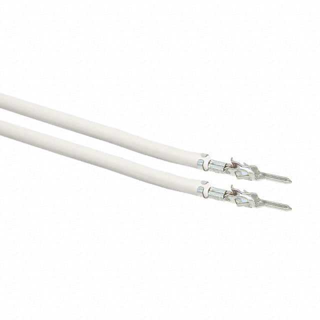 0430310001-03-W4-D 3" PRE-CRIMP A2015W WHITE