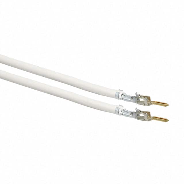 0430310002-02-W4-D 2" PRE-CRIMP A2015W WHITE