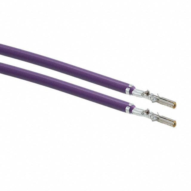 0430300002-04-V2-D 4" PRE-CRIMP A2016V VIOLET