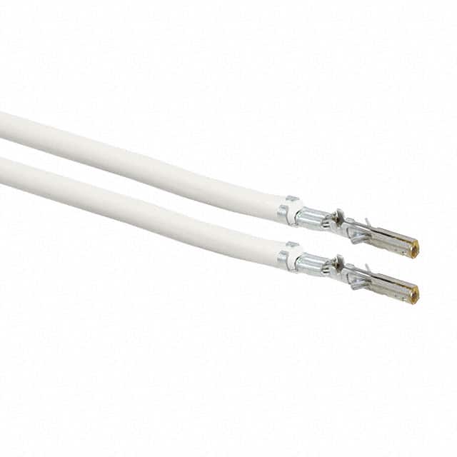 0430300002-03-W2-D 3" PRE-CRIMP A2016W WHITE