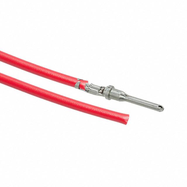 0845240004-05-R7 5" PRE-CRIMP A1858/19 RED