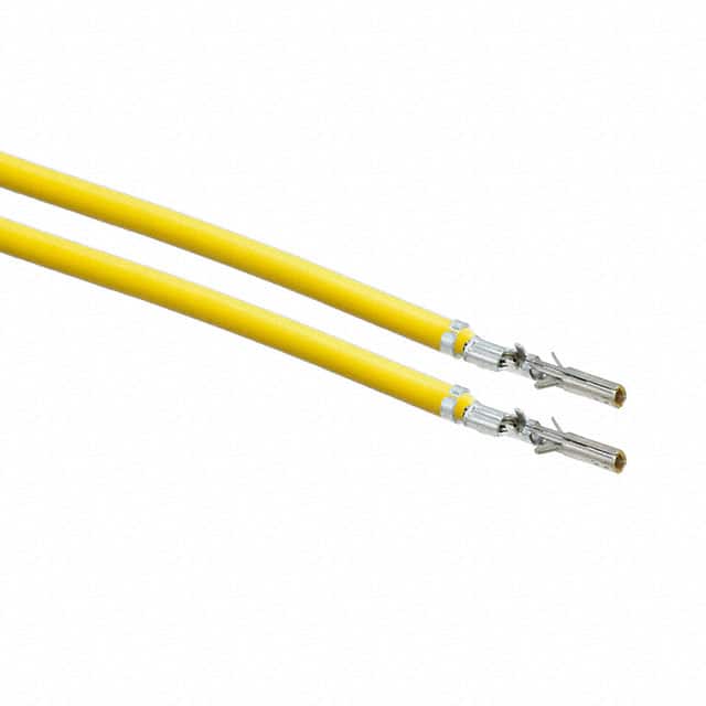 0430300003-10-Y0-D 10" PRE-CRIMP A2040Y YELLOW