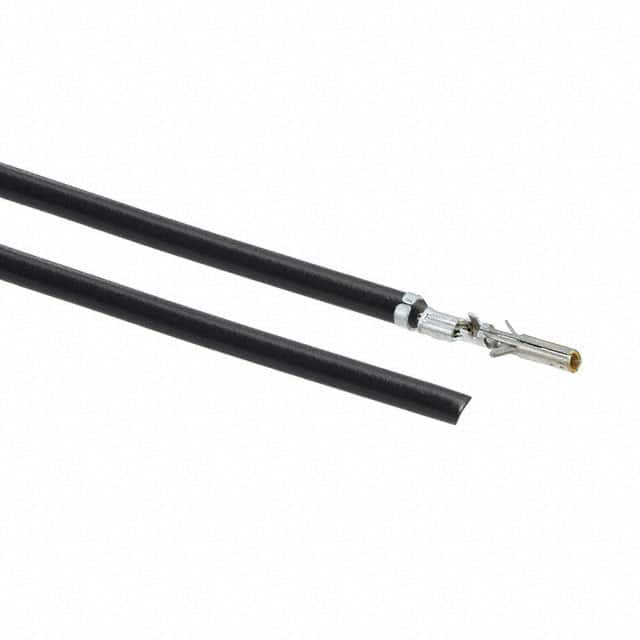 0039000181-12-B4 12" PRE-CRIMP A2015 BLACK