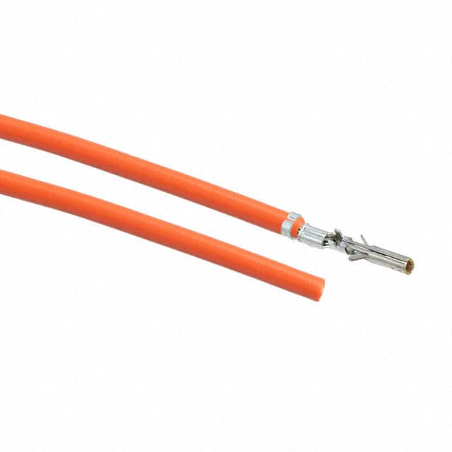 0039000181-08-A9 8" PRE-CRIMP A2064 ORANGE