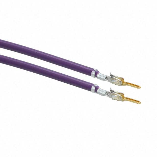 0430310003-12-V2-D 12" PRE-CRIMP A2016V VIOLET
