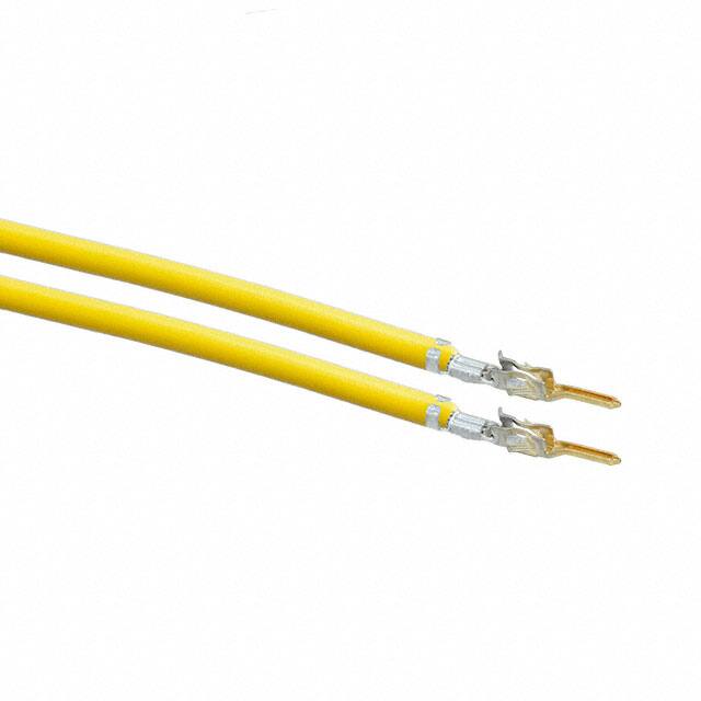 0430310003-12-Y2-D 12" PRE-CRIMP A2016Y YELLOW