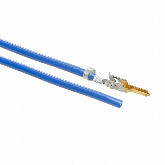 0039000219-06-L4 6" PRE-CRIMP A2015 BLUE