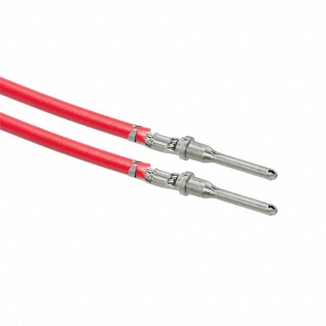 0845240004-06-R9-D 6" PRE-CRIMP A1857/19 RED
