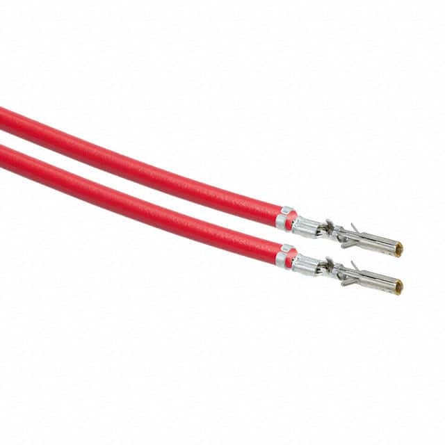 0039000428-04-R2-D 4" PRE-CRIMP A2016 RED