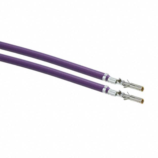 0039000181-04-V2-D 4" PRE-CRIMP A2016 VIOLET