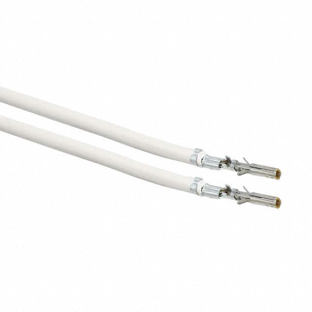 0039000181-10-W0-D 10" PRE-CRIMP A2040 WHITE