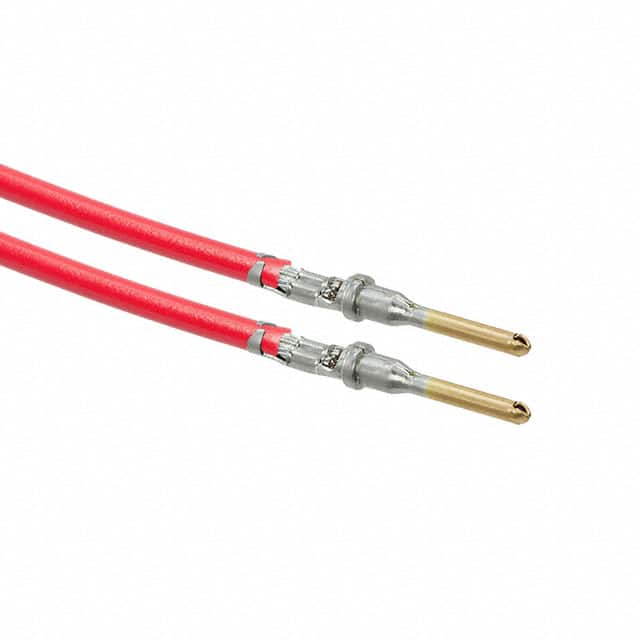 0845240014-06-R9-D 6" PRE-CRIMP A1857/19 RED