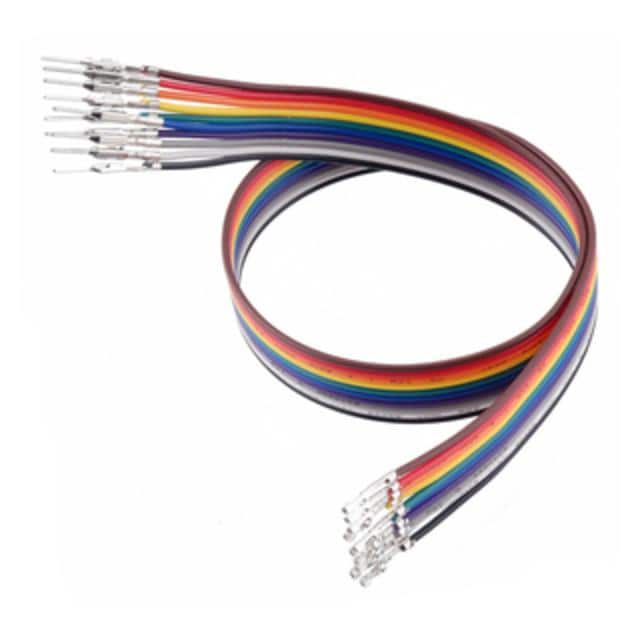 4579 JUMPER 10-WIRE RIBBON M-F 12"
