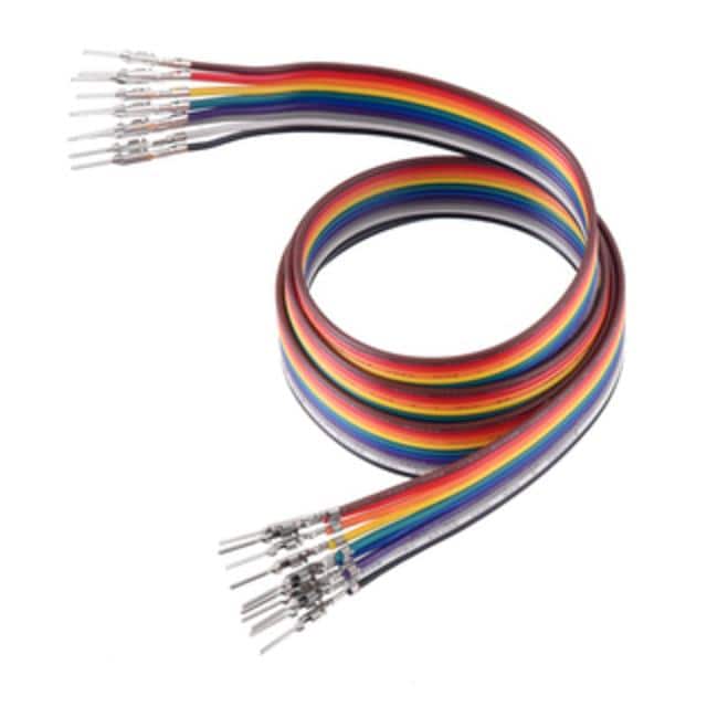 4583 JUMPER 10-WIRE RIBBON M-M 24"