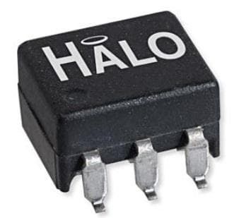 TGM-240NSLFTR The HALO TGM-240NSLFTR is a pulse transformer designed for various applications. It features 1.5kVrms isolation and a compact SMD/SMT package.
