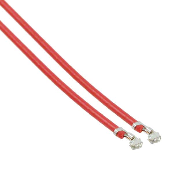 0006660012 CABLE 28AWG 148MM RED