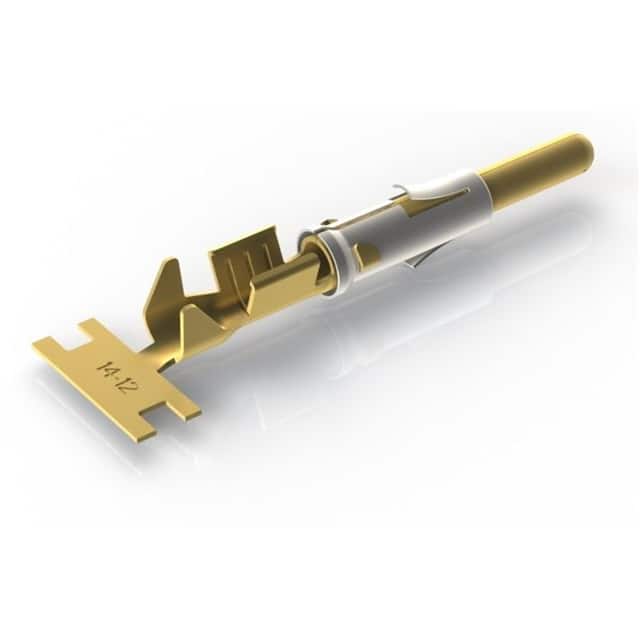SP12A1F CONN PIN 12-14AWG GOLD CRIMP