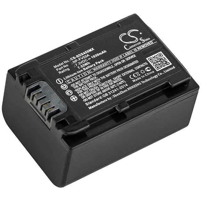 NP-FV50A BATTERY Replacement for Sony NP-FV50A Ba