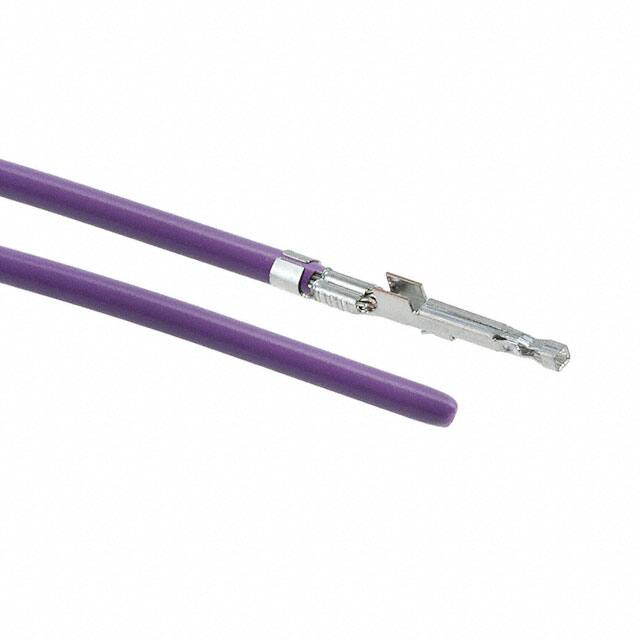 1722533023-06-V9 6" PRE-CRIMP 1857/19 VIOLET