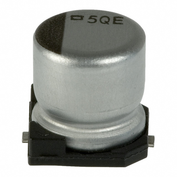 EMVE350ADA100ME55G The United Chemi-Con EMVE350ADA100ME55G is a 10µF, 35V aluminum electrolytic capacitor with a ±20% tolerance. It is designed for general purpose applications and features a surface mount radial can package.